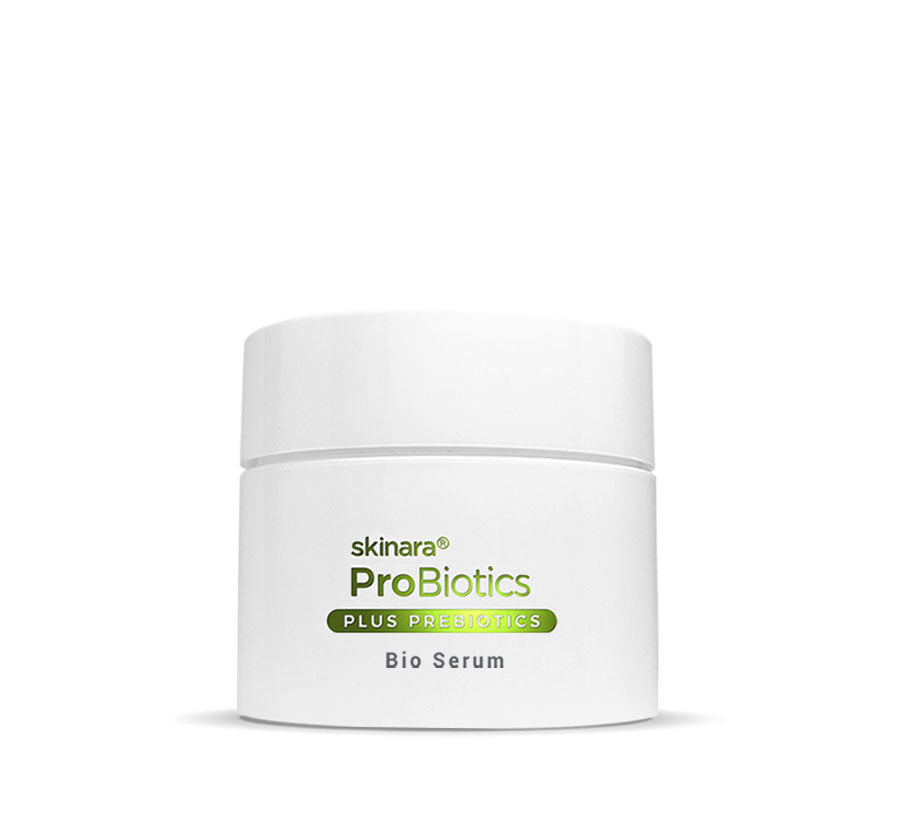Skinara ProBiotics Bio Serum jar on a white background
