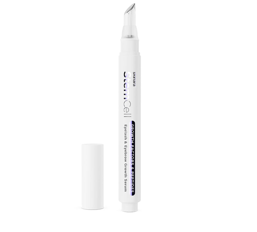 Skinara eyelashes with volume and fuller brows serum tube