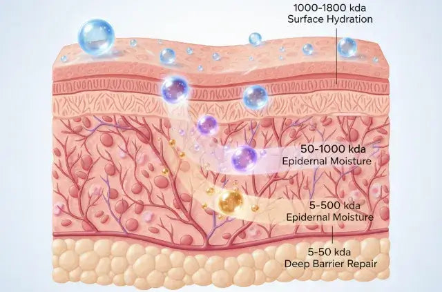 Best hyaluronic acid diagram of skin layers