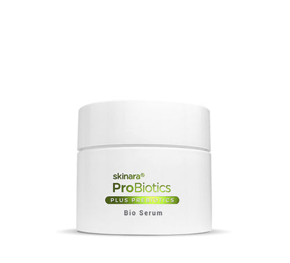 Skinara ProBiotics Bio Serum jar on a white background